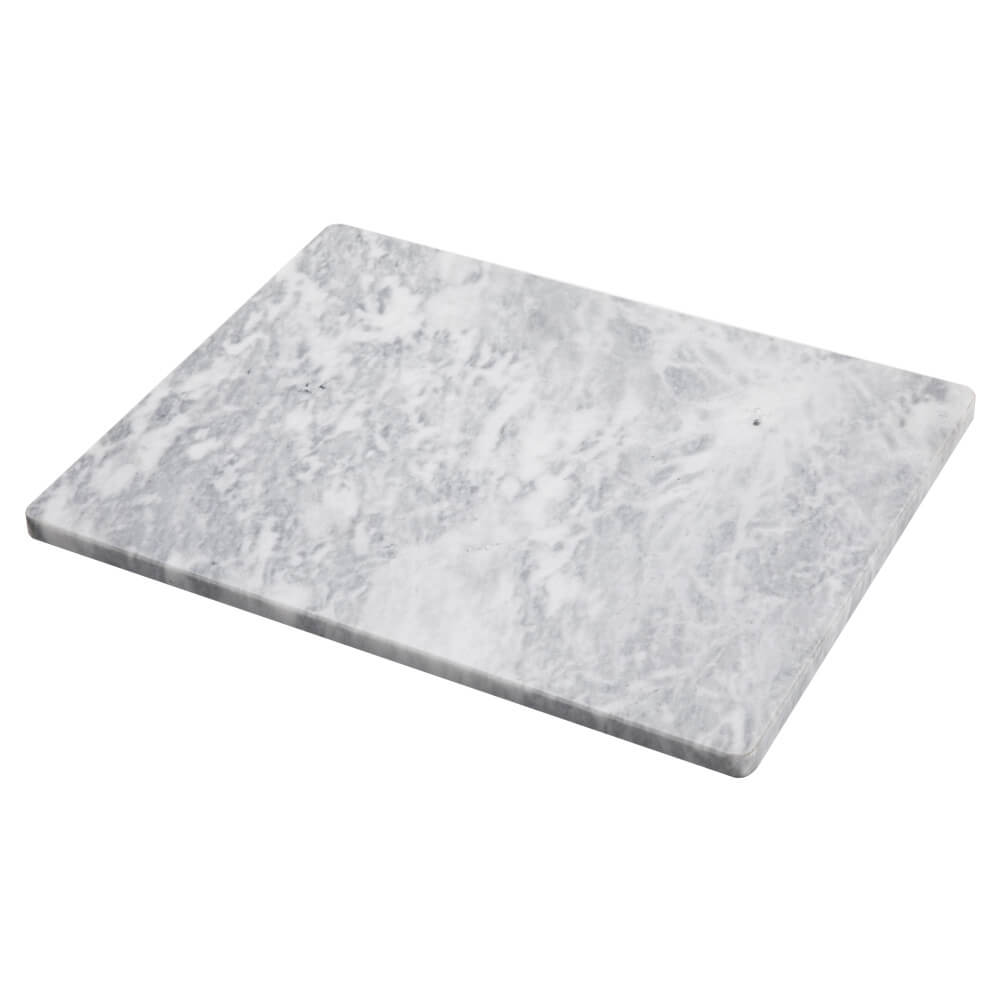 White & Gray Marble Cutting Board 12 x 16 Inch